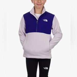 The North Face 200W Tundra Lavender Fog Pullover Teen Jacket Size L
